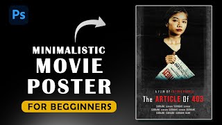 Minimalist Movie Poster Design Photoshop: Step-by-Step Tutorial | photoshop tutorial #photoshop Minimalist Movie Poster Design Photoshop: Step-by-Step Tutorial | photoshop tutorial #photoshop