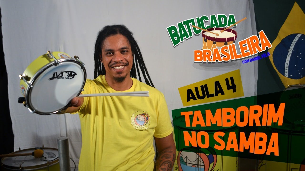 Tamborim no Samba Enredo #04- BATUCADA BRASILEIRA