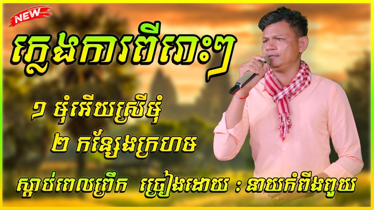 ភ្លេងការស្ដាប់ពេលព្រឹក ច្រៀងដោយ នាយកំពីងពួយ ភ្លេងការជ្រើសរើស ពីរបទពីរោះៗ ២០២៥