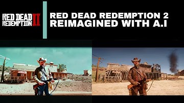Red Dead Redemption 2 with ultra realistic graphics | Generative AI Real Life Graphics!