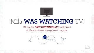 Video rule - Past Continuous or Past Simple?