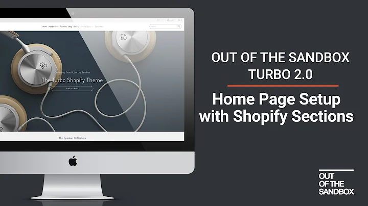 Create a visually stunning home page with Turbo 2.0 Shopify theme