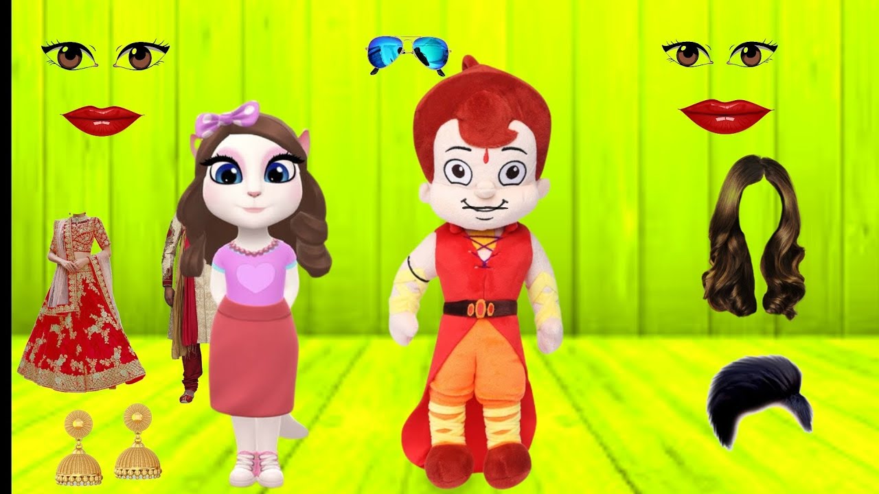 Chhota Bheem ka Shaadi/ makeup wala comedy video YouTube