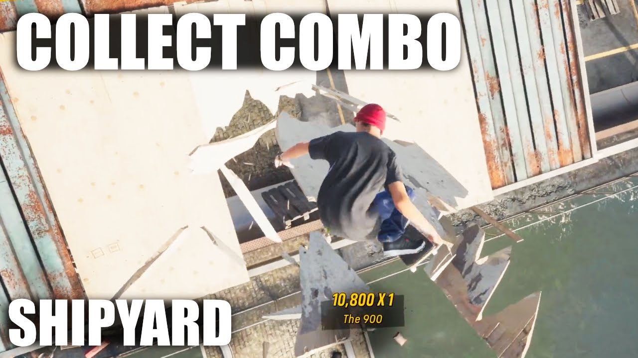 How to get COMBO Letters in Shipyard - THPS 3 + 4 - YouTube