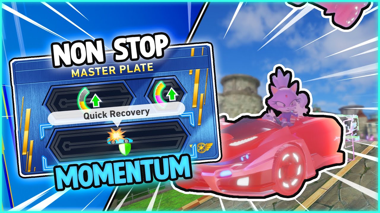 This Gadget Build Makes You NEVER LOSE Momentum | Sonic Racing Crossworlds