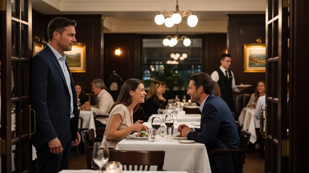 “FLAGRA: Marido entra no restaurante e vê esposa sentada com outro homem”