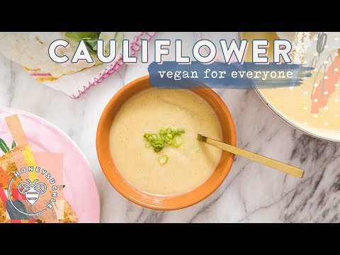 cream  of cauliflower soup  vegan