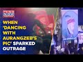 Outrage after viral shows maharashtra youth dancing with mughal emperor aurangzebs picture