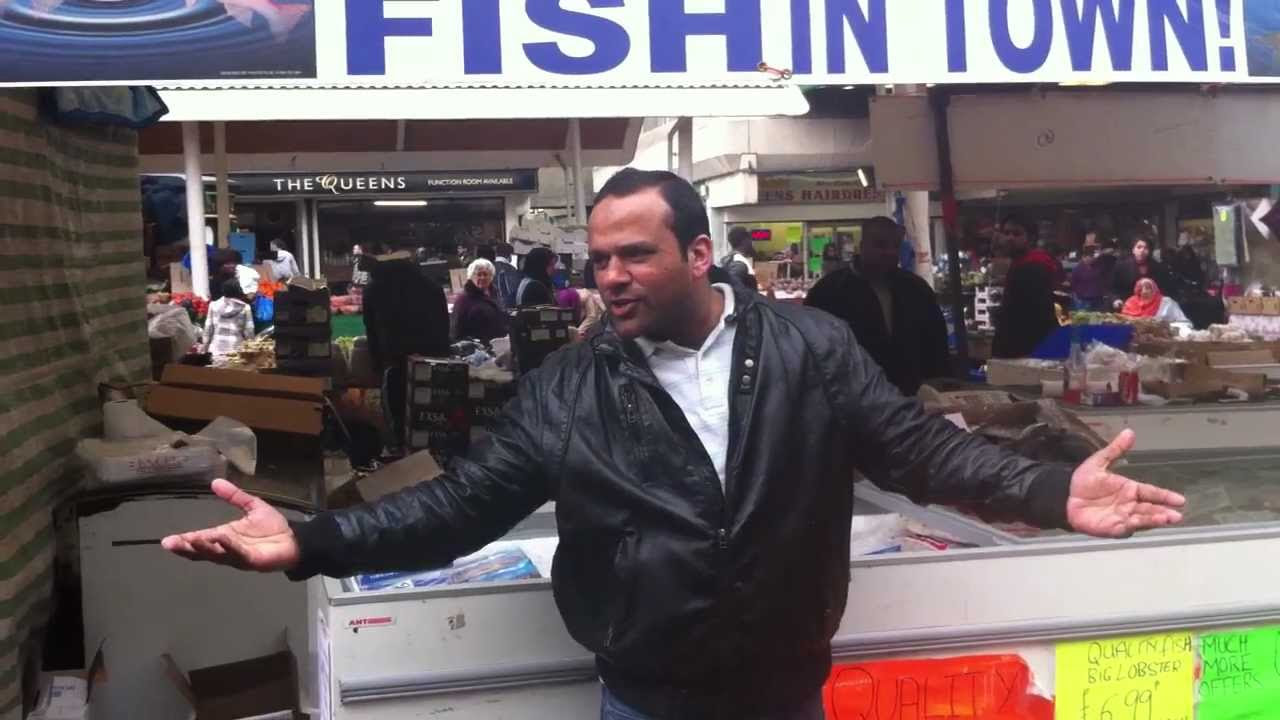 THE ORIGINAL One 1 Pound Fish Queens Market Upton Park London E13