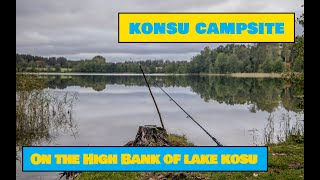 On The High Bank Of A Beautiful Lake Konsu Campsite