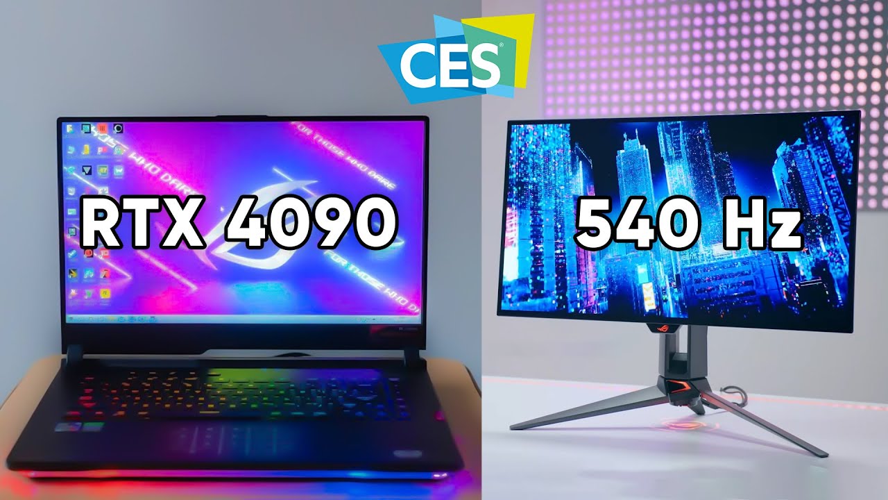 CES 2023 - Next Gen Monitors & Laptops are Looking Insane! - YouTube