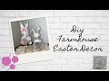 DIY Dollar Tree Farmhouse Easter Decor | Etsy/Pinterest Inspired DIY | Spring 2020