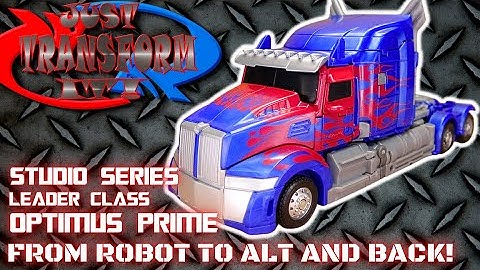 JUST TRANSFORM IT!: Studio Series Leader Optimus Prime (AoE)