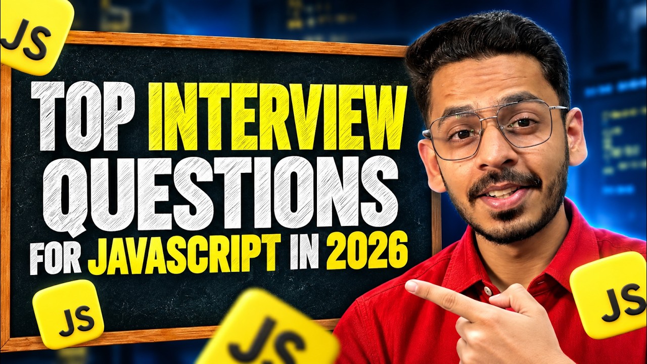 Top JavaScript Interview Questions 2026 (*Placement Guaranteed*)