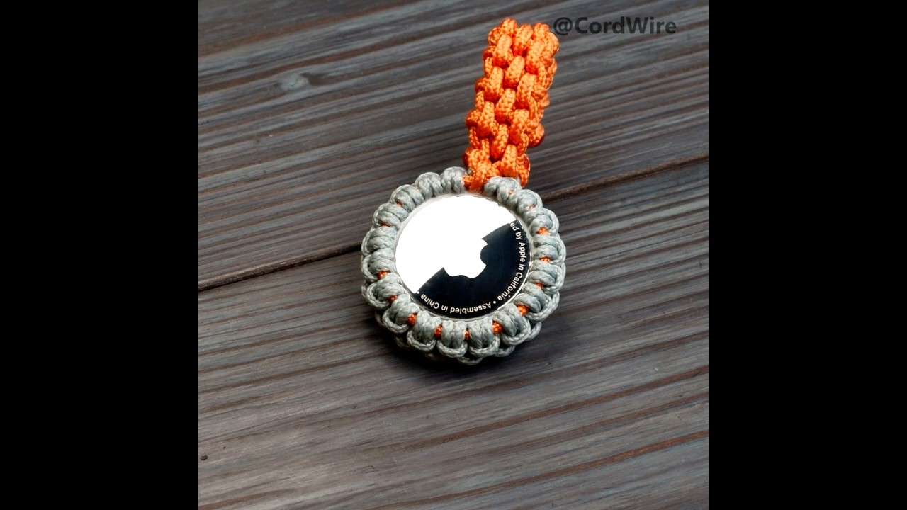 AirTag Paracord Holder #shorts