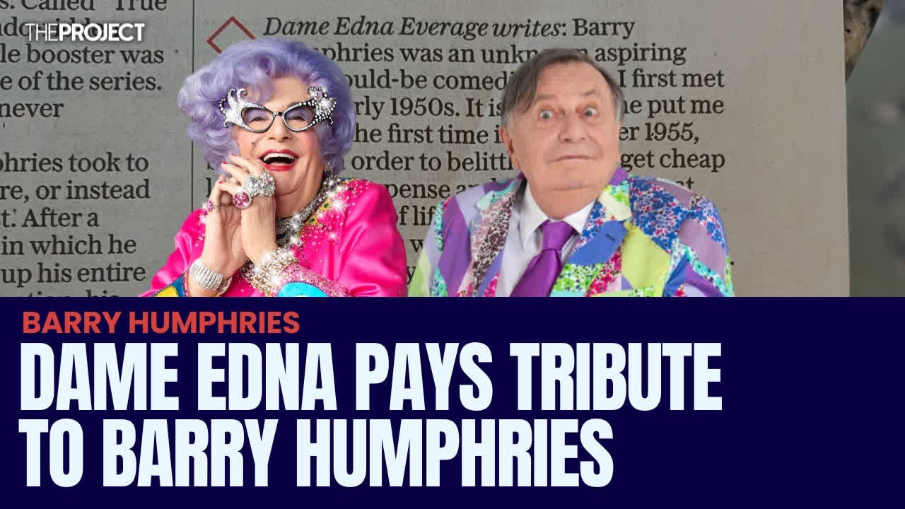 Dame Edna Actor Barry Humphries Stable In Sydney Hospital