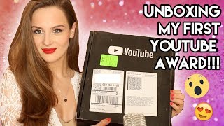 Unboxing my Silver Play Button - How I got my Youtube Award!  | PEACHY