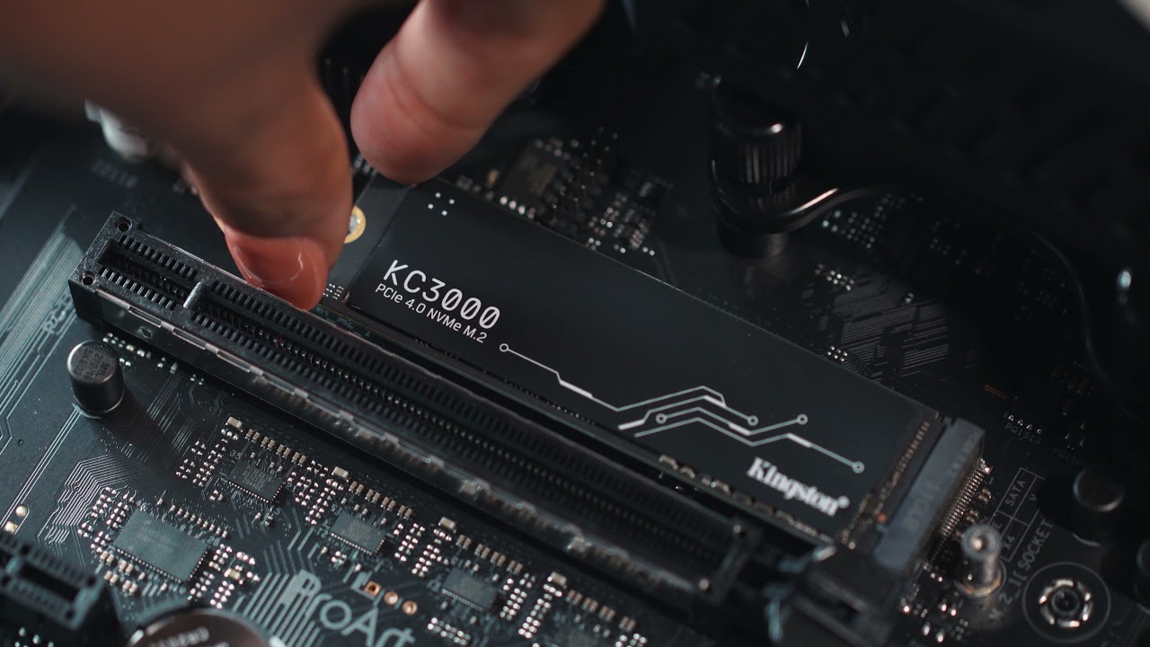 SSD 4To KINGSTON KC3000 PCIe 4.0 NVMe M.2 SSD - SKC3000D/4096G