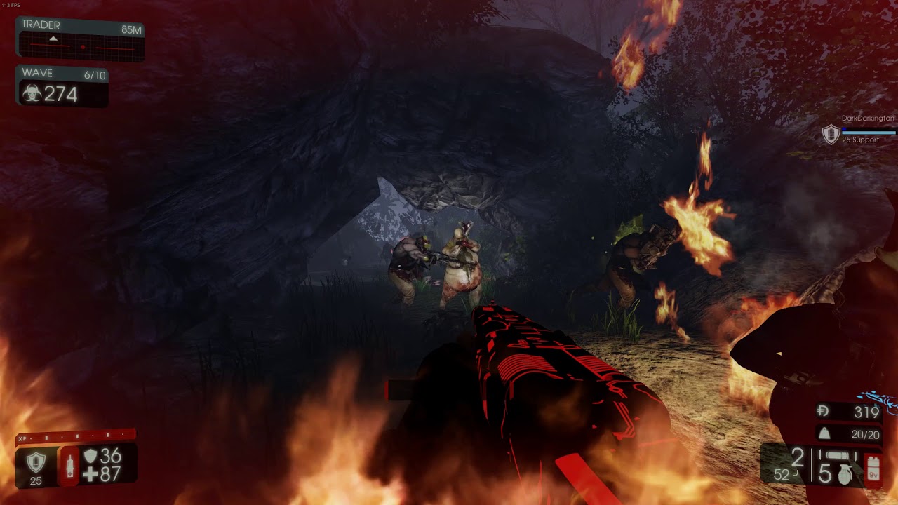 Killing Floor 2 // Playing Support with extremely high ping