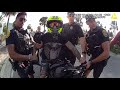 Entitled Biker Attacks Gas Station Employee and Tries to Flee