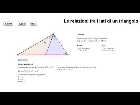 Video: Qual è il teorema della disuguaglianza triangolare in geometria?