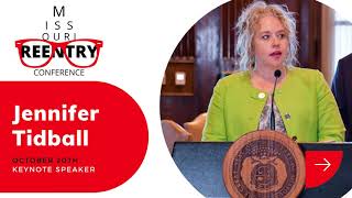 Jennifer Tidball 2020 Missouri Reentry Conference Promo