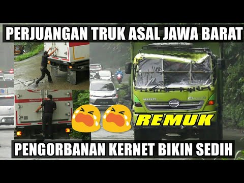 Menyedihkan Pengorbanan Kernet Truk  Asal Jawa  Barat  di 