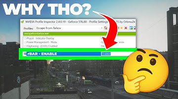 I Forced ReBAR ON for Tarkov. Here