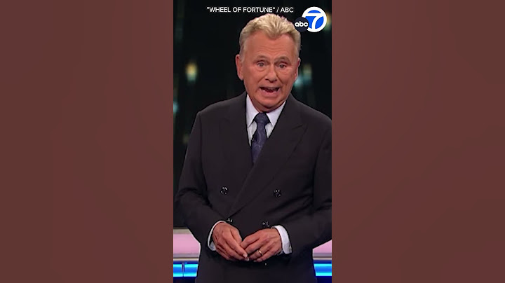 "Wheel of Fortune" host Pat Sajak signing off after 41 seasons