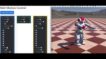 Robot window plugin for NAO in Webots simulator