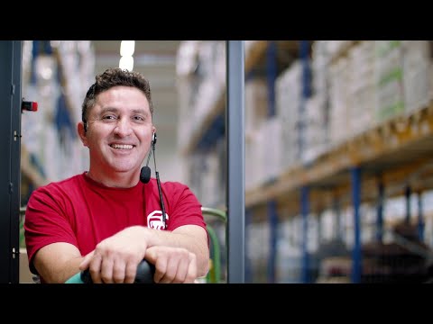 Arbeiten in der ROSSMANN-Logistik