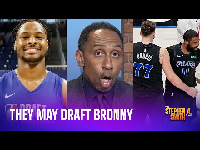 A different team is interested in jumping Lakers to draft Bronny class=