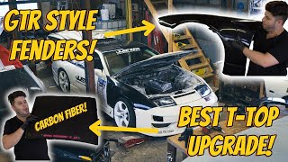 GTR style new fenders and Best T-top upgrade for Z32 300ZX from ''Mission''