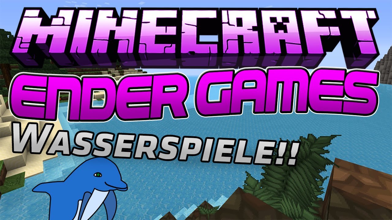 Erste Runden als Delfin ▪ Lets Play Minecraft Endergames!