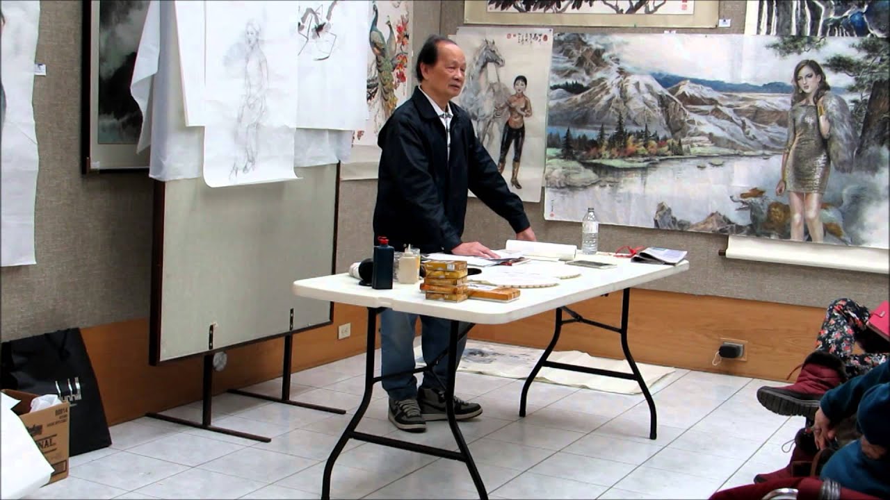 陳嘉猷講座 1 作品欣賞 Paintings by Chen Jiayou (HD) YouTube