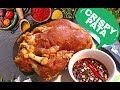 CRISPY PATA , BARRIO FIESTA , DIPPING SAUCE