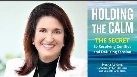 The Secret to Resolving Conflict and Defusing Tension