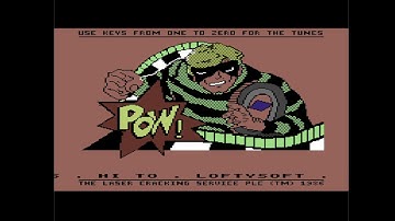 C64 One File Demo: 1986 - 10 Tune by Laser Cracking Service