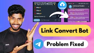 TeraBox Link Convert Bot is Not Working 😱😢 Link Convert Bot Error Fixed ✅✅ Telegram | Shnog Talk