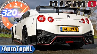 NISSAN GTR NISMO R35 | 0-320 POV ACCELERATION TOP SPEED & SOUND by AutoTopNL