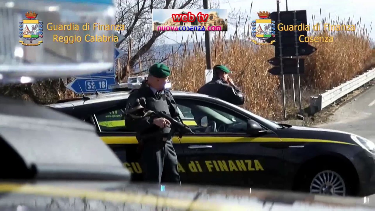 Operazione Gdf Cosenza e Reggio, 33 arresti