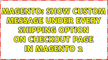 Magento: Show custom message under every shipping option on checkout page in Magento 2