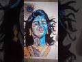 Shri Krishna Drawing 😍 | Lord Krishna Art | Krishna Sketch | Chirag Art 🇮🇳 #shorts  #viral