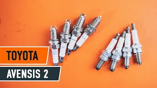 Tutorial: Como substituir a Vela de ignição no TOYOTA AVENSIS 2 Т25