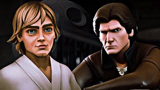 Tales Of The Force Luke Thanks Han For Helping Him Destroy The Death Star