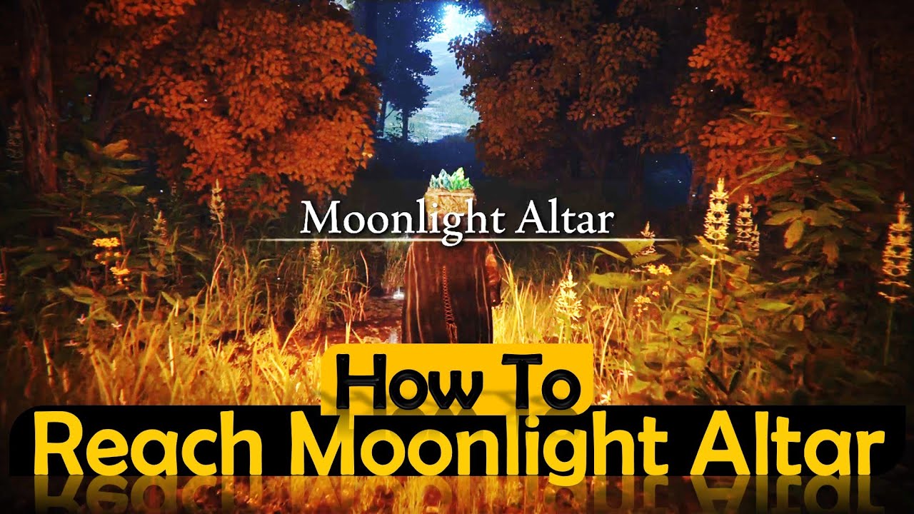 Elden Ring: How to Reach Moonlight Alter from Renna's Rise - YouTube