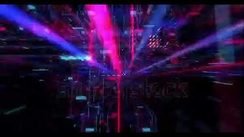 Stock footage abstract hologram big data digital city with futuristic matrix digital buildings
