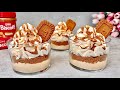 Lotus Biscoff Dessert Cups In 5 Minutes 3 Ingredient NO BAKE Dessert Easy And Yummy