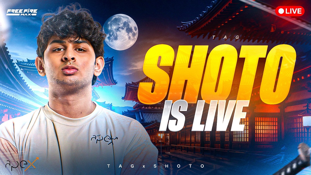 Rank Live with TAG SHOTO | Road to 100K subscribers | Team Apex Gaming