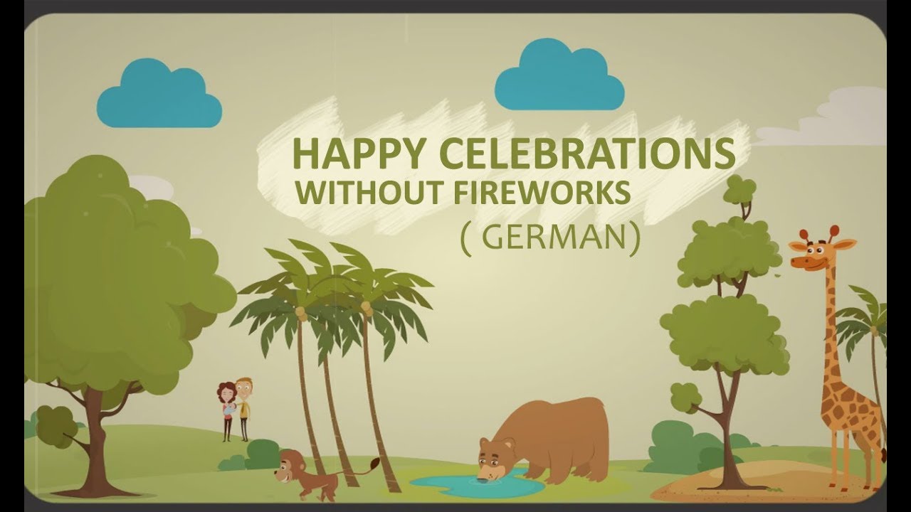Happy Celebrations Without Fireworks | German Version | by Lakshman Molleti | AWBP INDIA